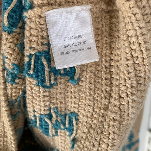 Pendleton Southwestern Navajo Cardigan Sweater - Picture 4 of 8